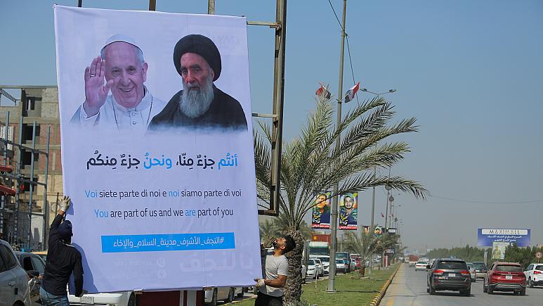 Papa Francis Irak'ta